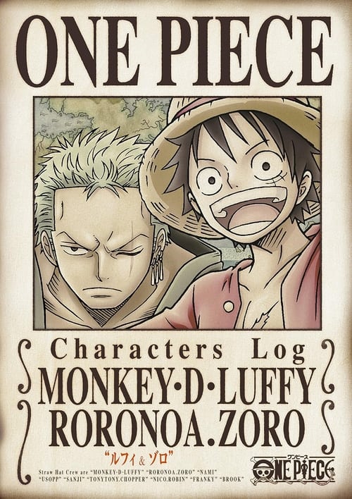 Poster One Piece Characters Log