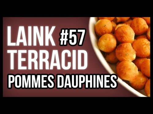 Accompanied by several games (Pommes Dauphines)
