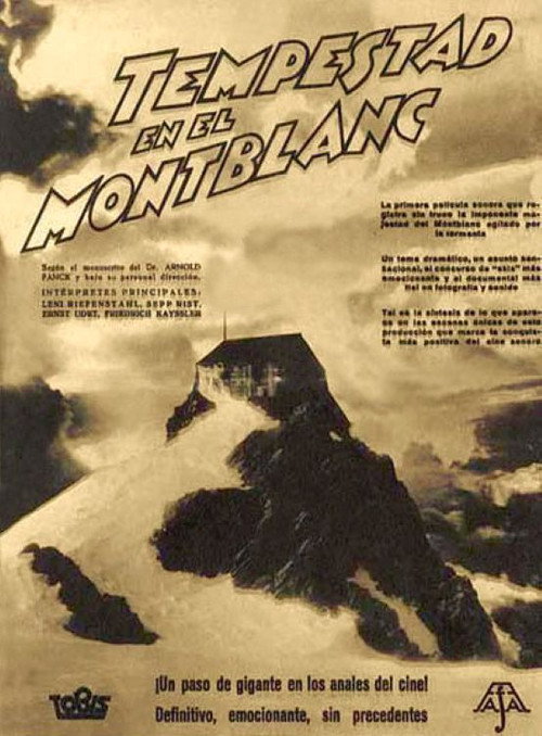 Stürme über dem Mont Blanc