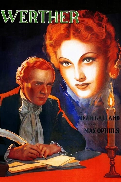 Poster Le Roman de Werther 1938