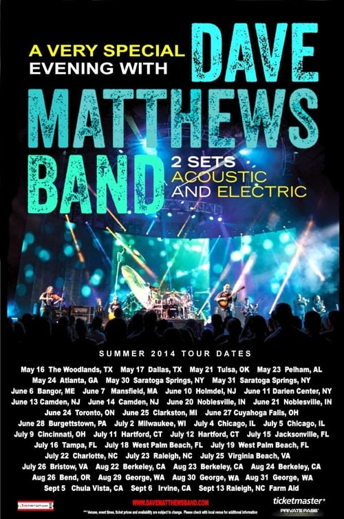 Dave Matthews Band Live From Jacksonville Arena 2014
