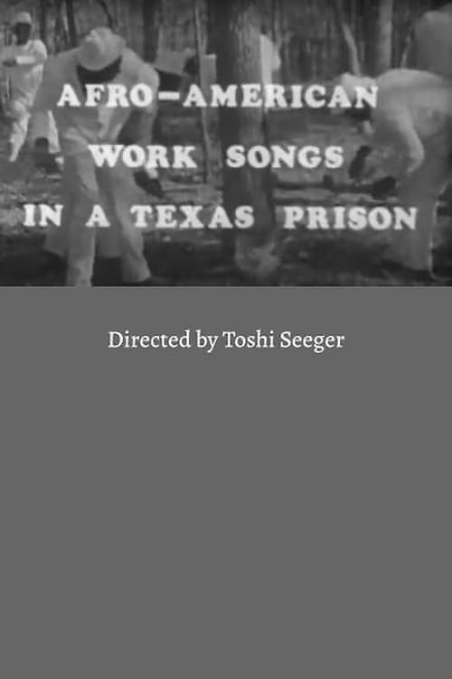 Poster Afro-American Work Songs in a Texas Prison 1966