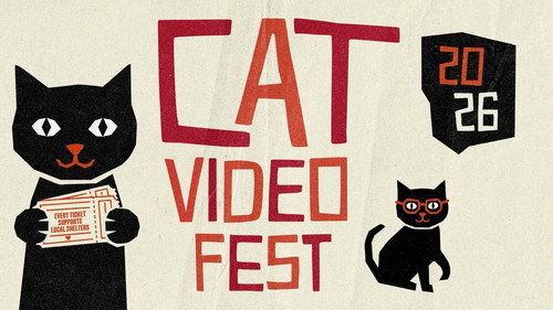 CatVideoFest 2026 Backdrop Blur