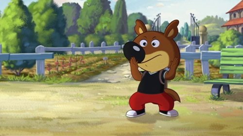 Mini Wolf digs his heels in Still