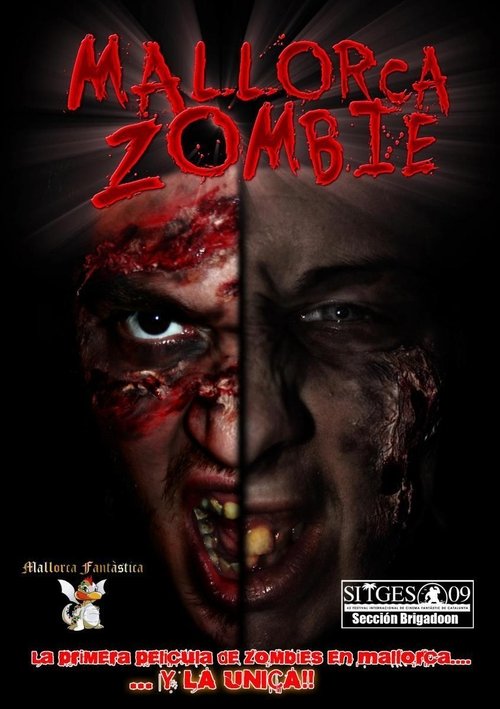 Mallorca Zombie movie poster player
