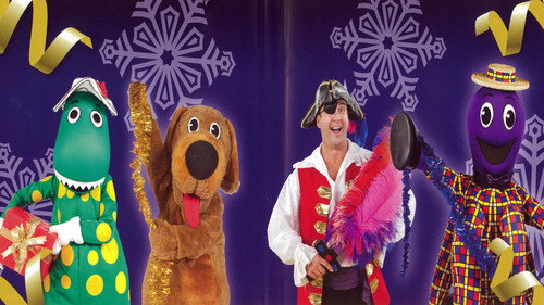 The Wiggles - Wiggly, Wiggly Christmas! Backdrop Blur