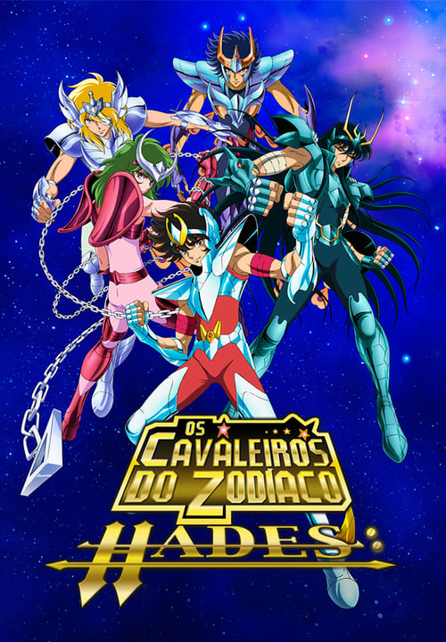 Poster da série Os Cavaleiros do Zodíaco: A Saga de Hades