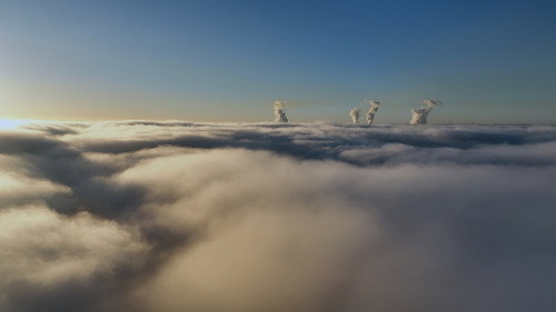 Jaquette Wolken über Lützerath