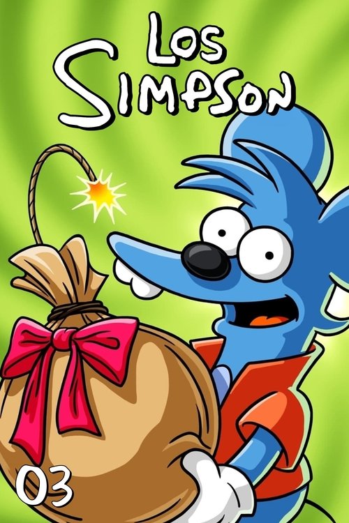 Poster de la Temporada 3 en la serie Los Simpson