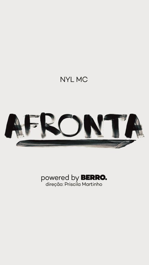 Afronta Videoclipe movie poster player