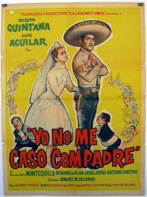 Poster for Yo no me caso compadre (1960)
