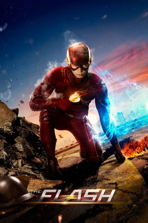 Grootschalige poster van The Flash