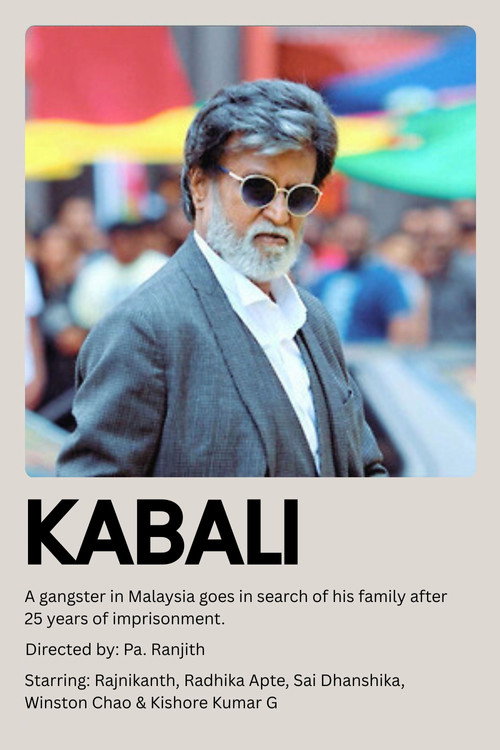 Kabali poster