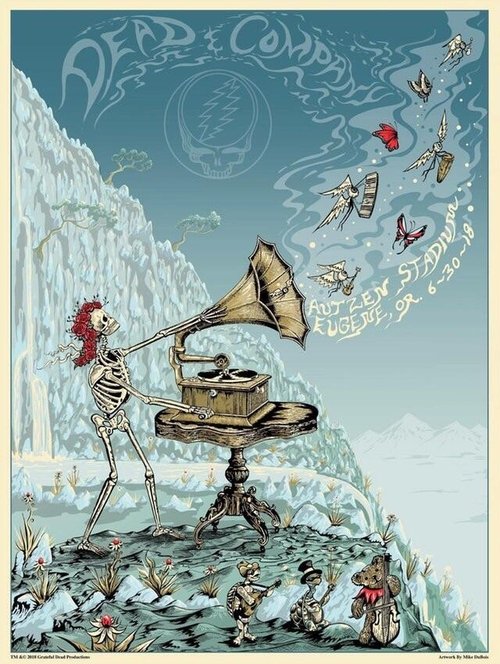 Dead & Company: Autzen Stadium, Eugene, OR - 2018.06.30 movie poster player