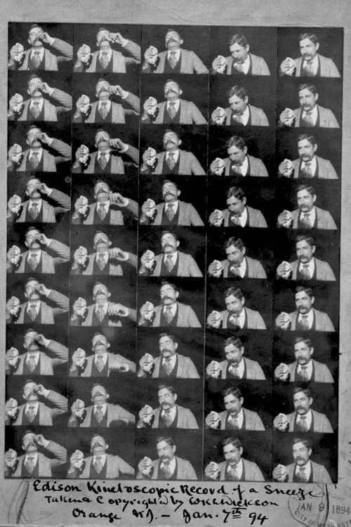 Edison Kinetoscopic Record of a Sneeze