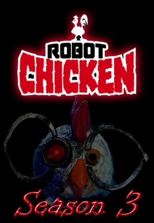 Poster de la Temporada 3 en la serie Robot Chicken