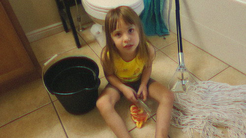 Mop Monster! Backdrop Blur