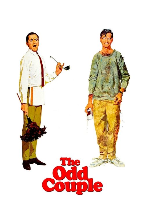 Grootschalige poster van The Odd Couple