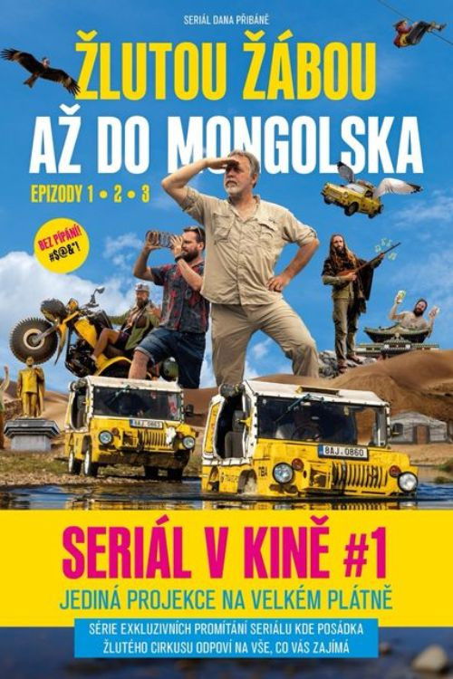 Affiche de Žlutou žábou až do Mongolska