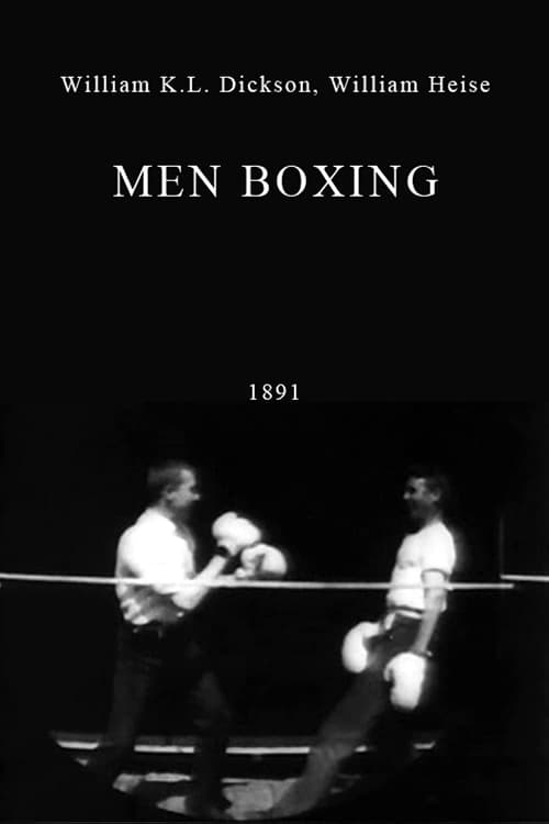 Men Boxing (1891) poster