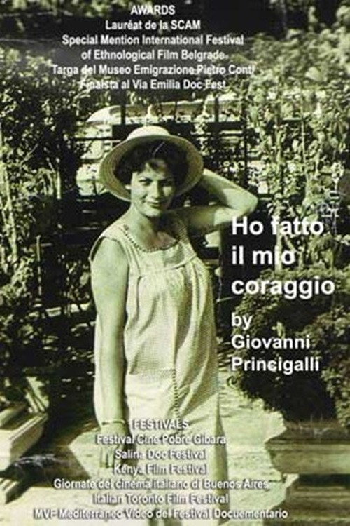 Ho fatto il mio coraggio poster