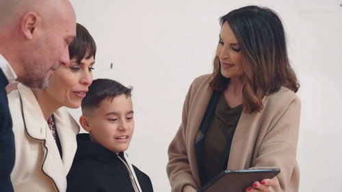 Valentina, Andrea, Eva e Cesare