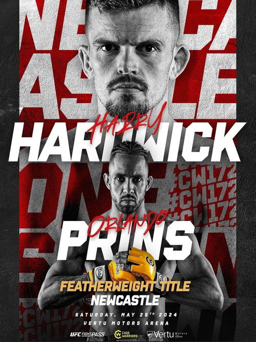 Cage Warriors 172: Hardwick vs. Prins