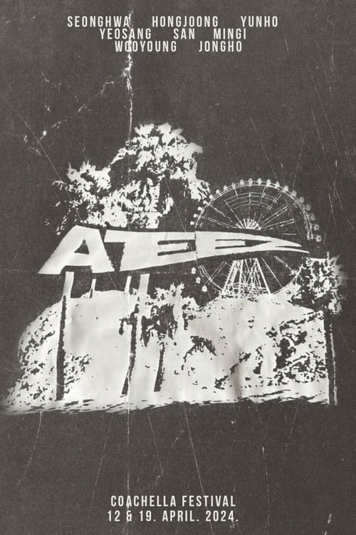 ATEEZ at Coachella (2024) poster