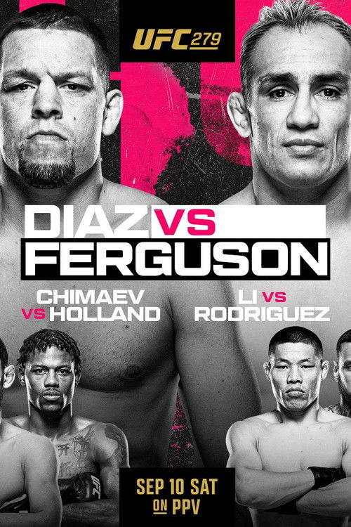 UFC 279: Diaz vs. Ferguson poster