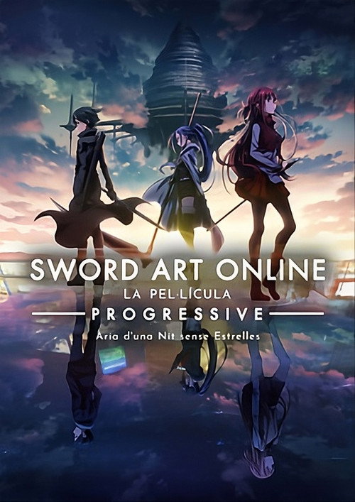Cartell de Sword Art Online: Progressive - Ària d'una Nit sense Estrelles