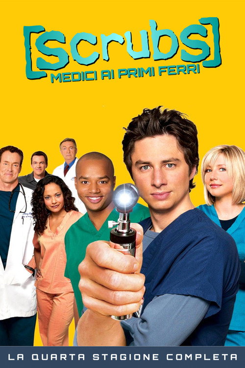 Locandina di Scrubs - Medici ai primi ferri – Stagione 4