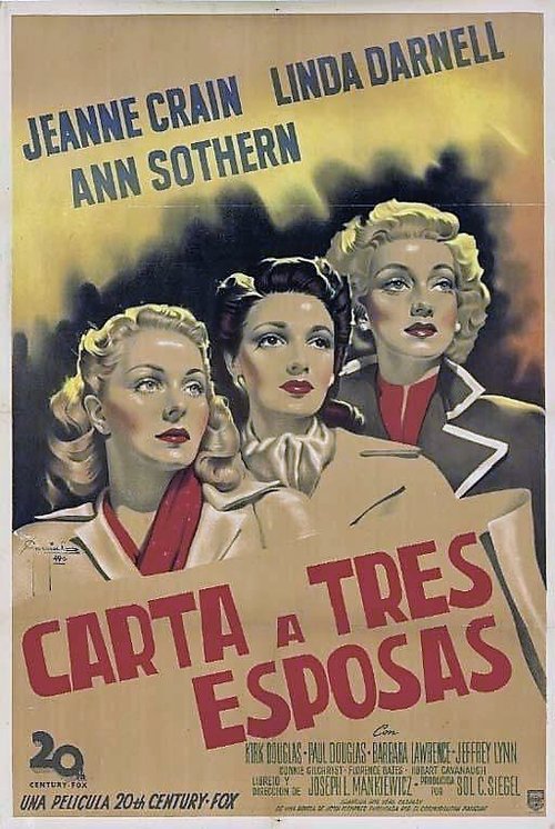 A Letter to Three Wives poster