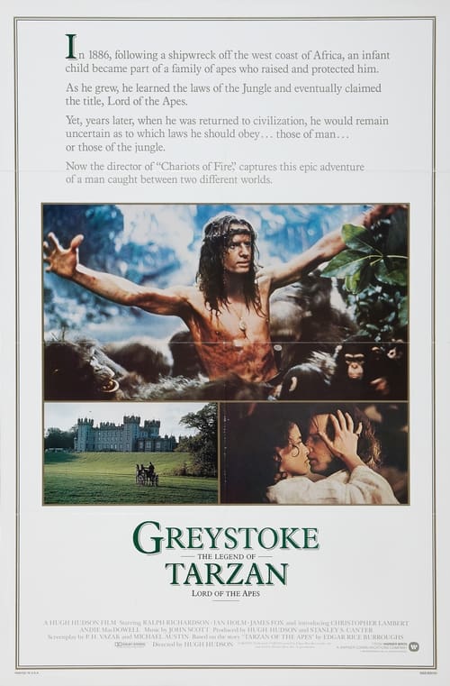 Greystoke: The Legend of Tarzan, Lord of the Apes poster