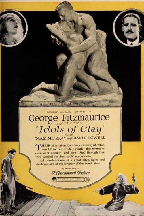 Poster Idols of Clay 1920