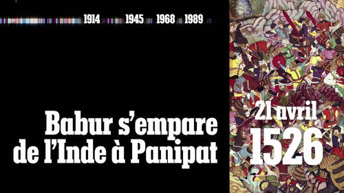 Image 21 avril 1526 — Babur s’empare de l’Inde à Panipat