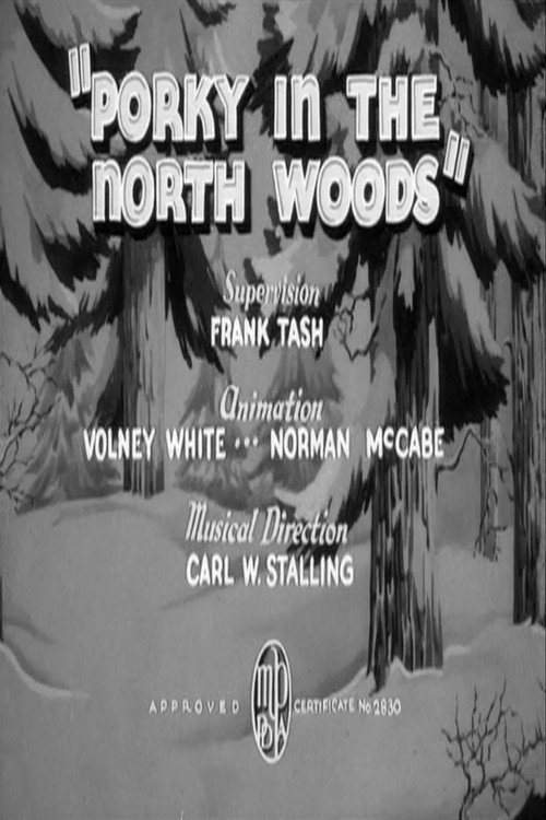 Porky in the North Woods movie poster player