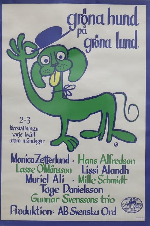 Gröna Hund (1962) poster