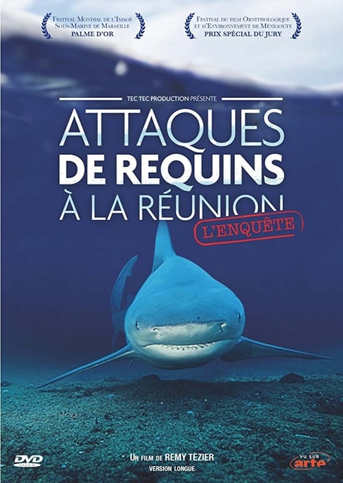 Poster Attaques de Requins à La Réunion : L'enquête 2014