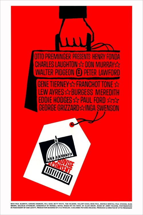 Advise & Consent poster