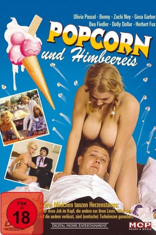 Popcorn und Himbeereis poster