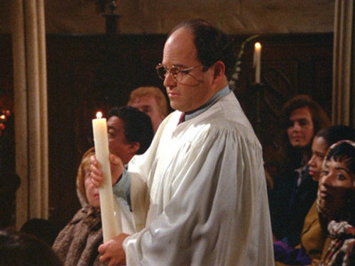 Seinfeld S05E11 — The Conversion episode still