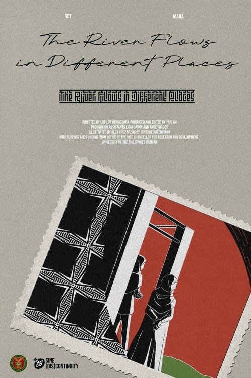 The River Flows in Different Places poster