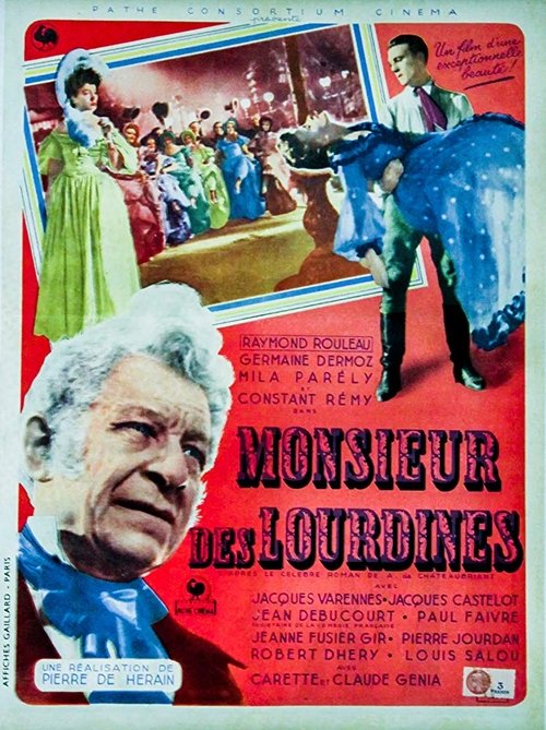 Monsieur des Lourdines movie poster player