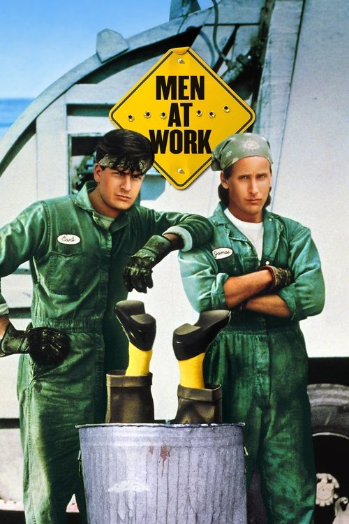 Grootschalige poster van Men at Work