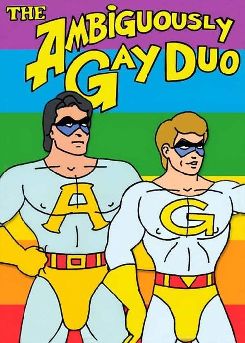 Poster da série The Ambiguously Gay Duo