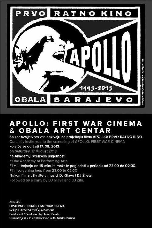 Poster Apollo: Prvo ratno kino 2013