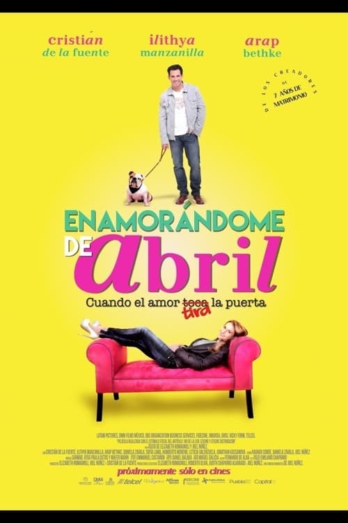 Enamorándome de Abril poster