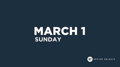 Sunday Service | March 1, 2026