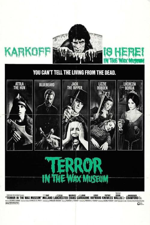 Where to stream Terror in the Wax Museum