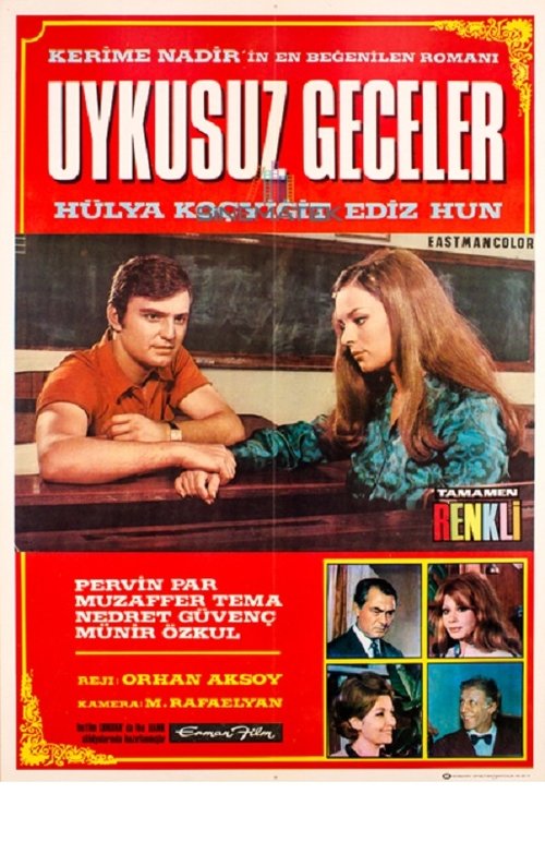 Uykusuz Geceler movie poster player